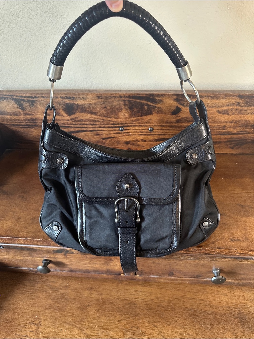 Burberry Prorsum Black Shouder Bag